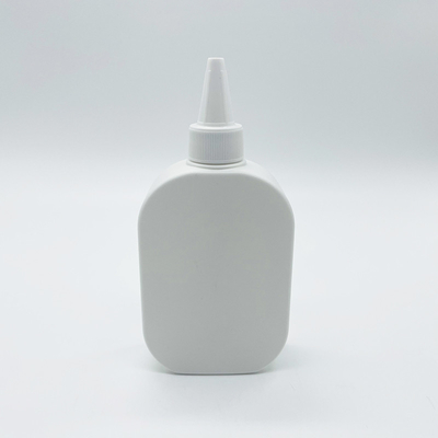 300ml清洁剂扁瓶配套28口尖头盖